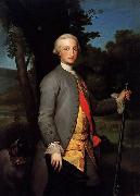 Anton Raphael Mengs Prince of Asturias, Future Charles IV of Spain oil